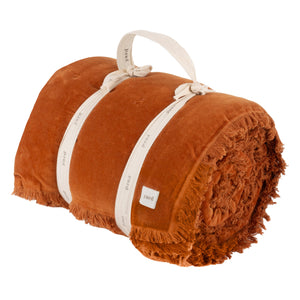 Jaye 140x220 Filled Bedspread Rust - Riva