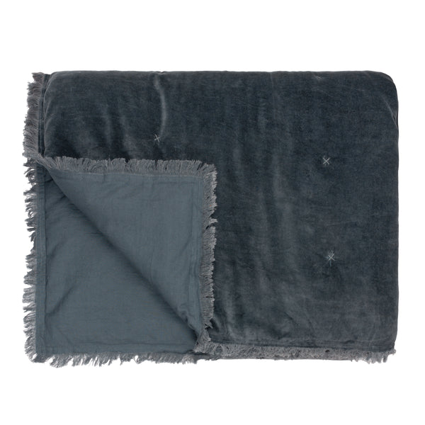 Jaye 140x220 Filled Bedspread Slate