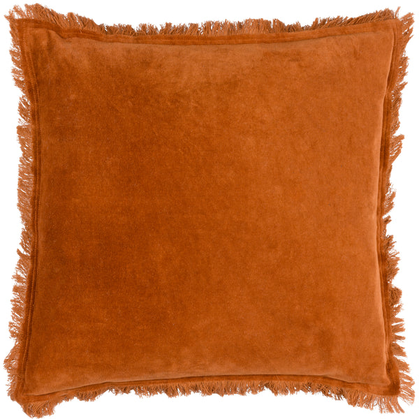 Jaye 45x45 Feather Filled Cushion Rust