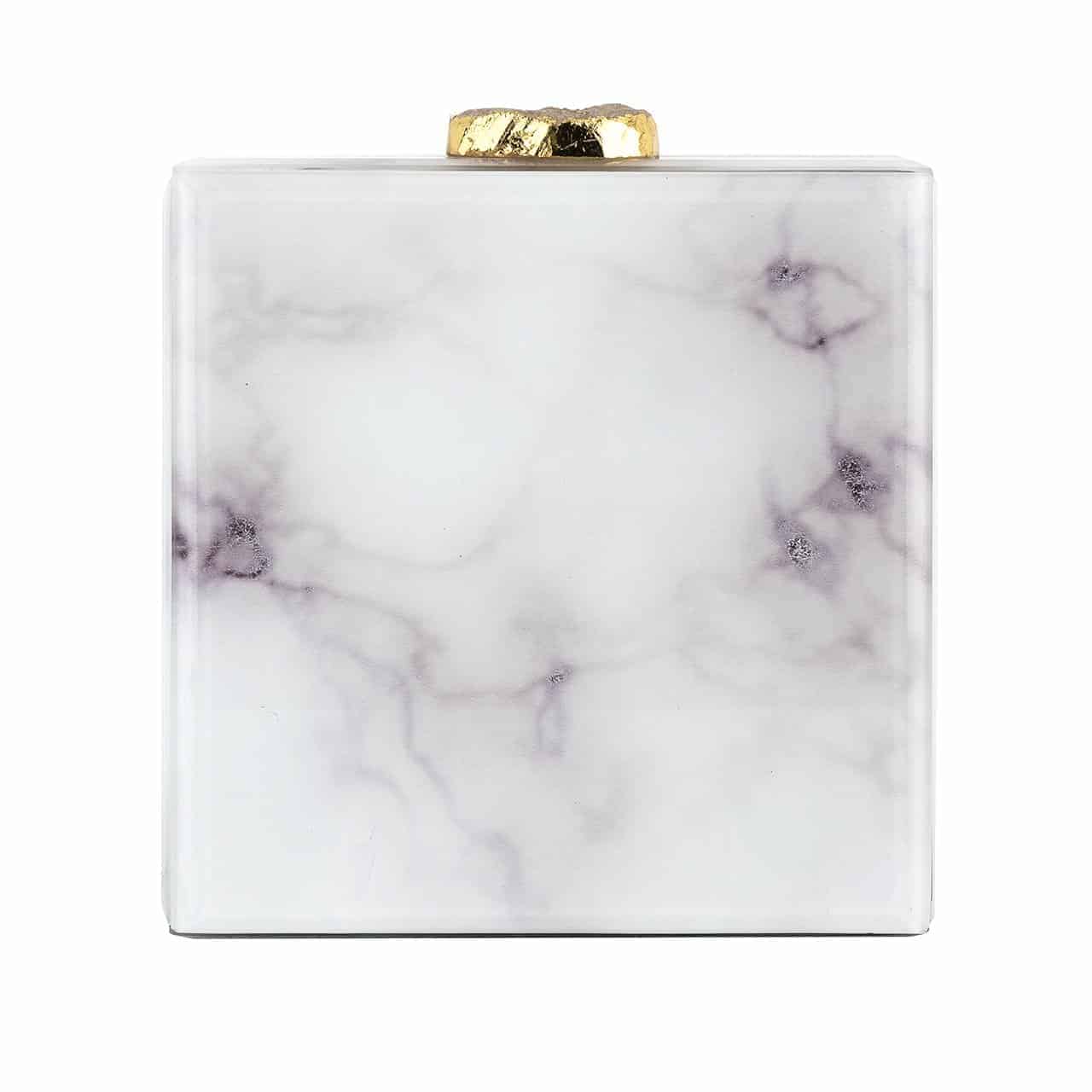 Jewellery Box Bayou white marble look- Richmond Interiors
