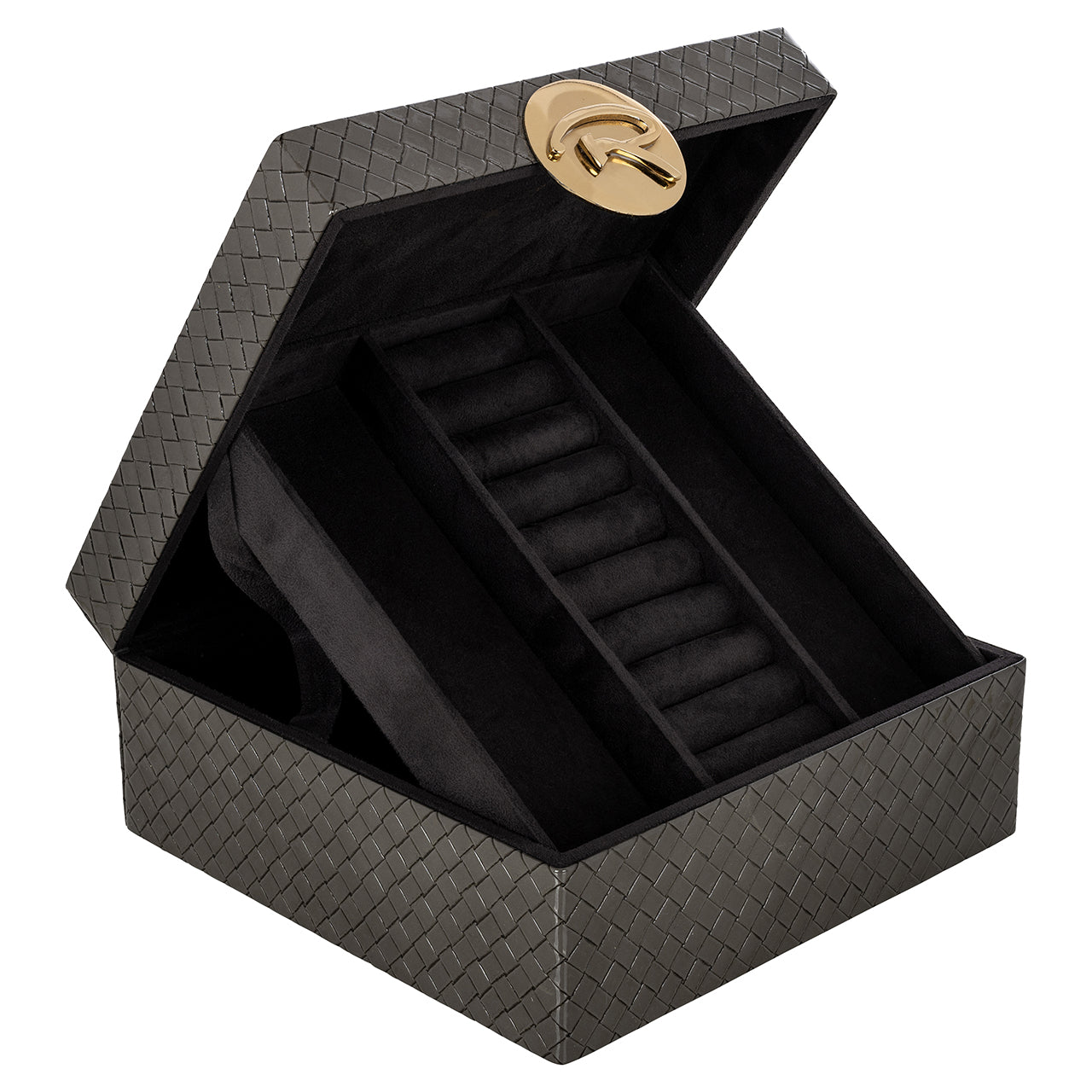 Jewellery box Rosaly big antracite (Antraciet)- Richmond Interiors