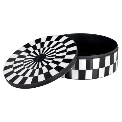 Storage box Nore (Black/white)- Richmond Interiors