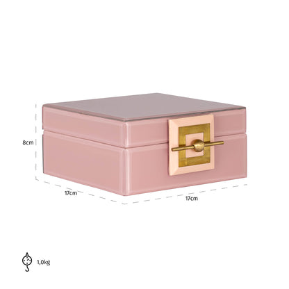 Storage box Bodine pink small- Richmond Interiors