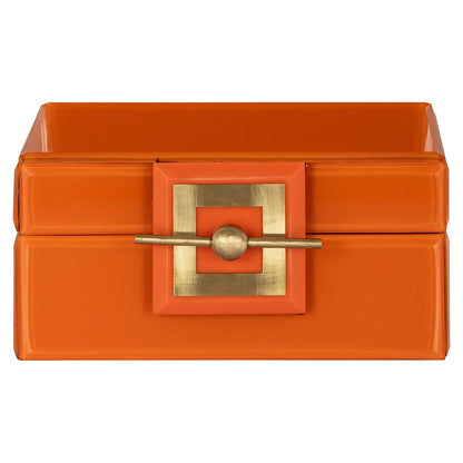 Storage box Bodine orange small- Richmond Interiors