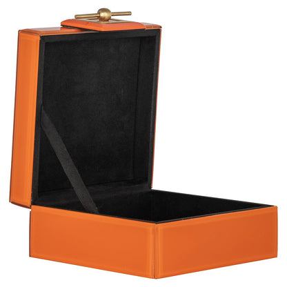 Storage box Bodine orange small- Richmond Interiors