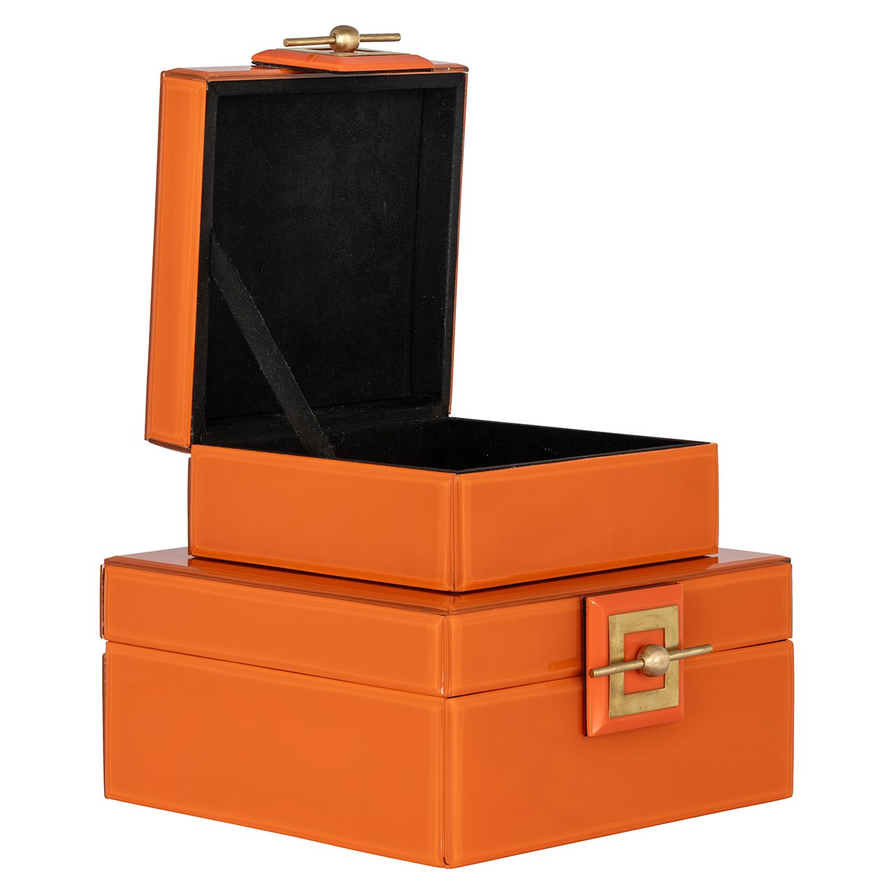 Storage box Bodine orange small- Richmond Interiors