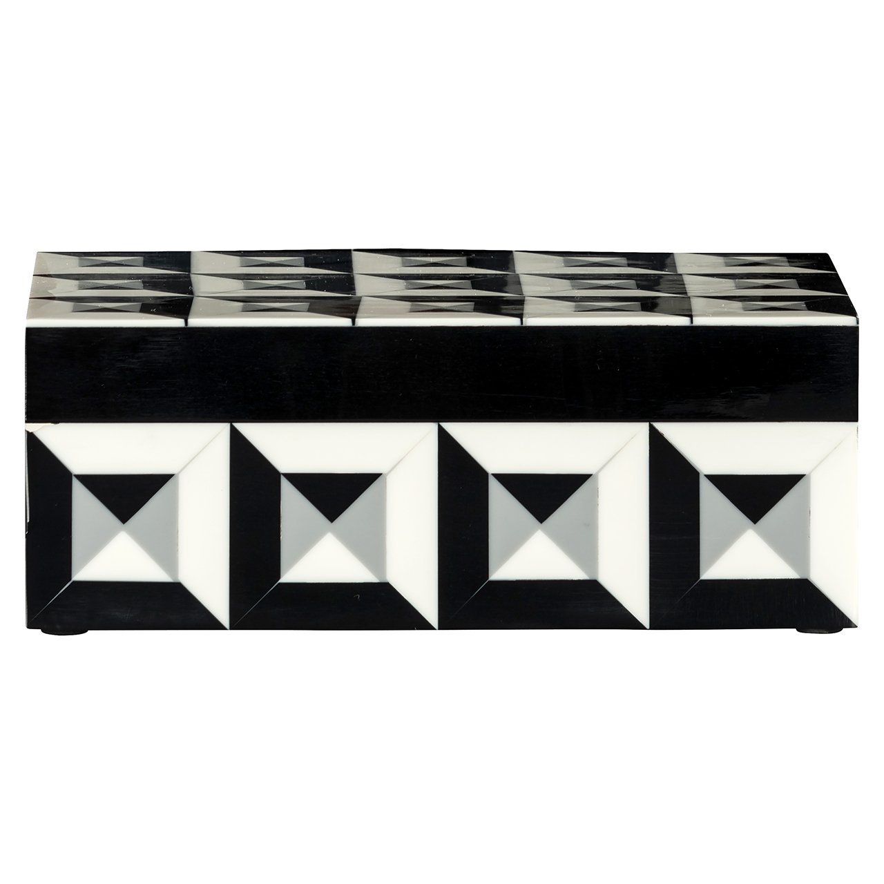 Storage Box Licia (Black/white)- Richmond Interiors