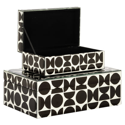 Storage Box Vivian small (Black)- Richmond Interiors