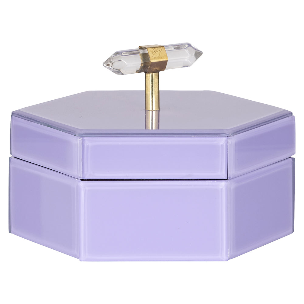 Storage box Jutta small (Purple)