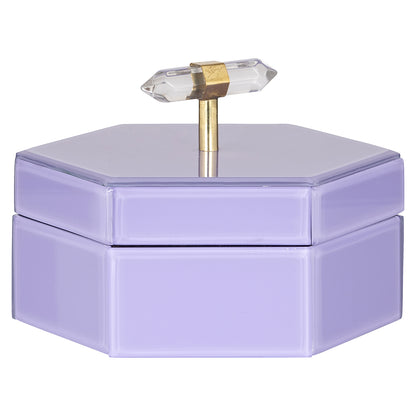 Storage box Jutta small (Purple)