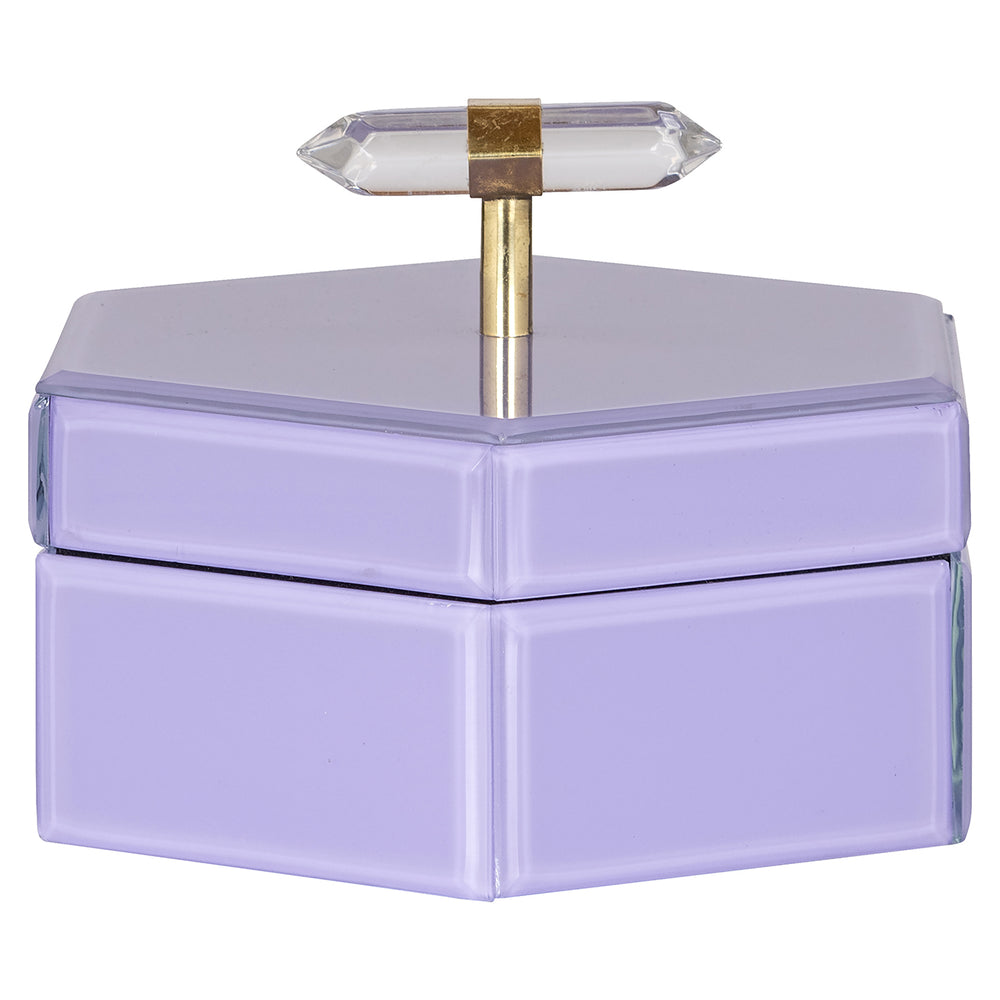 Storage box Jutta small (Purple)