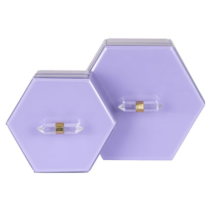 Storage box Jutta small (Purple)- Richmond Interiors