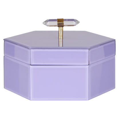 Storage box Jutta big (Purple)