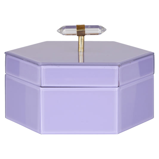 Storage box Jutta big (Purple)