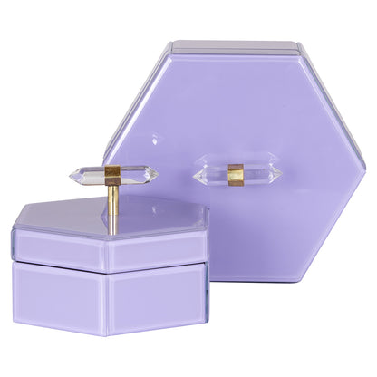 Storage box Jutta big (Purple)- Richmond Interiors