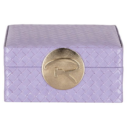Jewellery box Joelle small (Purple)- Richmond Interiors