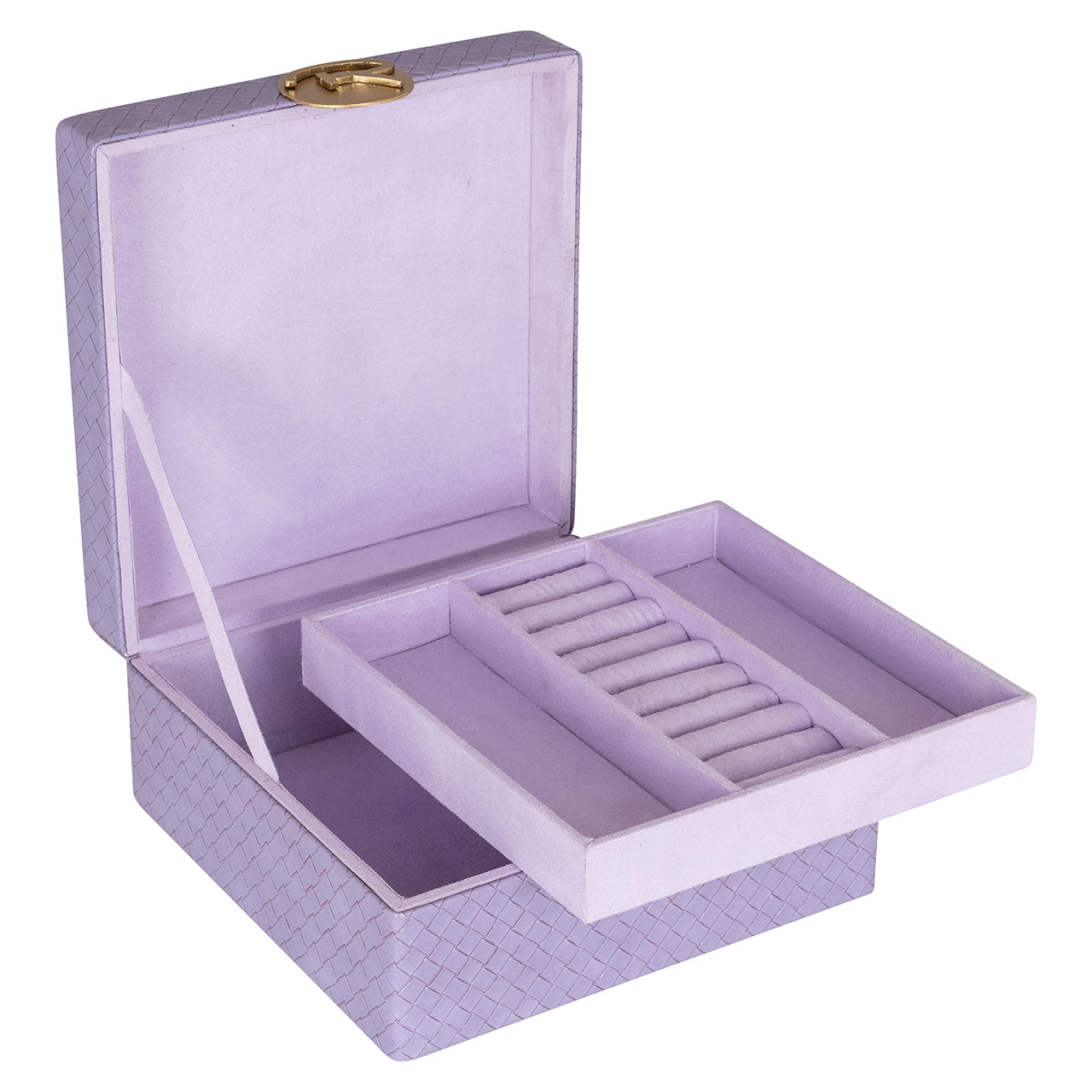 Jewellery box Joelle big (Purple)- Richmond Interiors