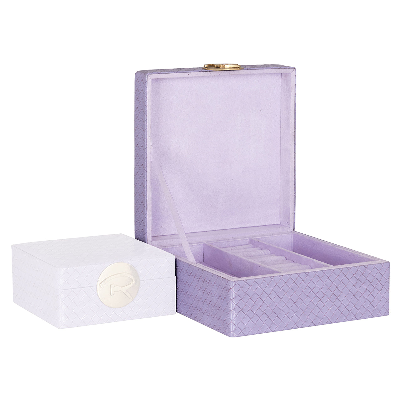 Jewellery box Joelle big (Purple)- Richmond Interiors