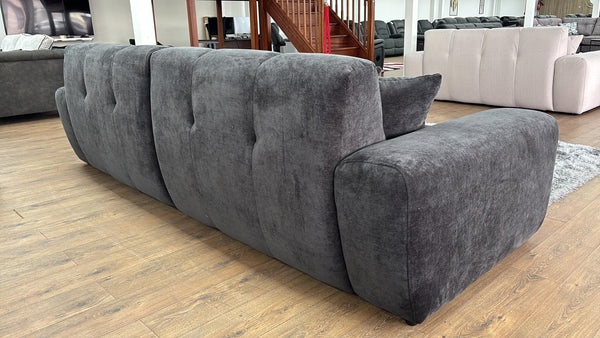 Jacob Sofa Black 4 Seater - Xshowhome