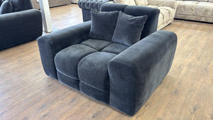 Jacob Sofa Black Armchair - Xshowhome
