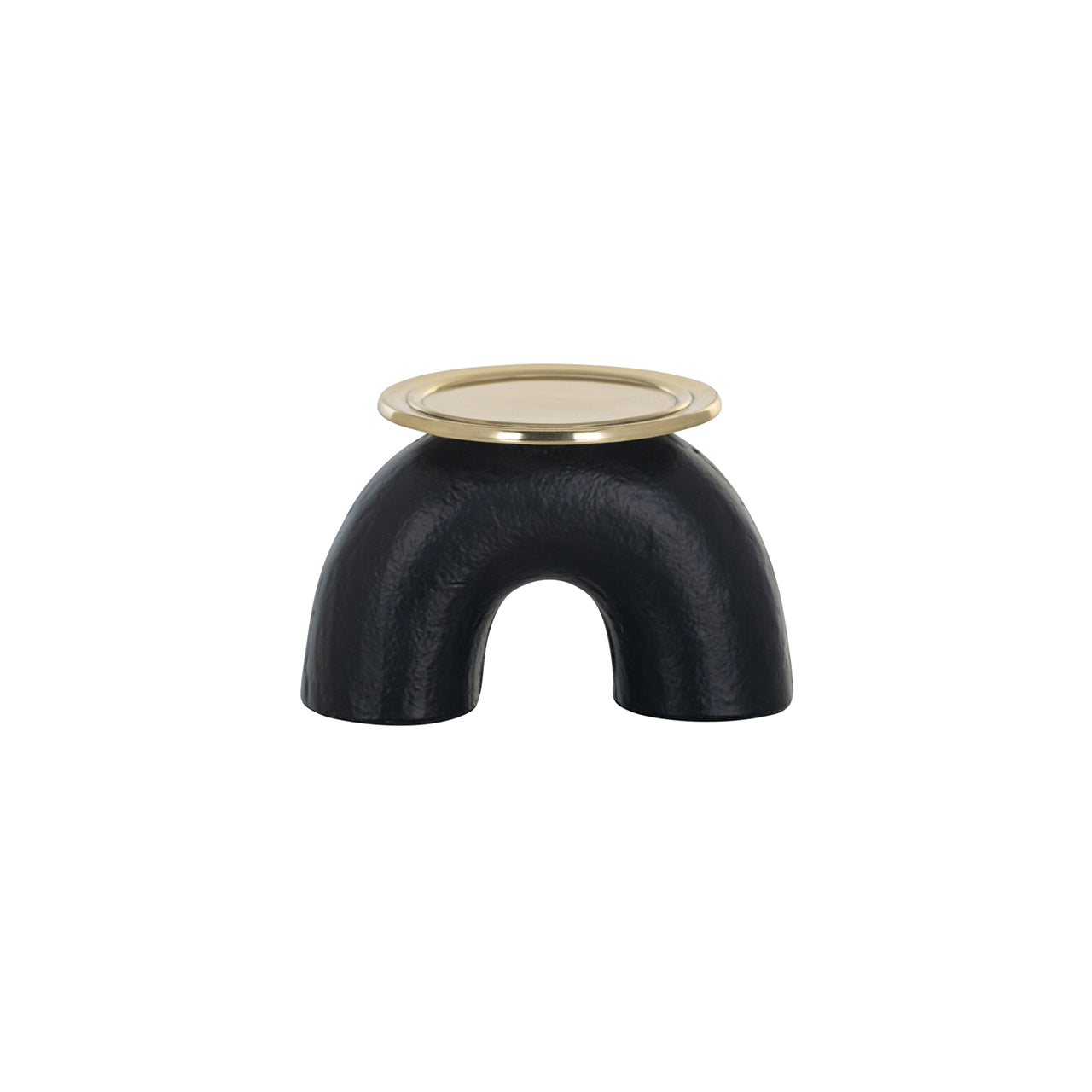 Candle holder Femke small (Black/gold)- Richmond Interiors