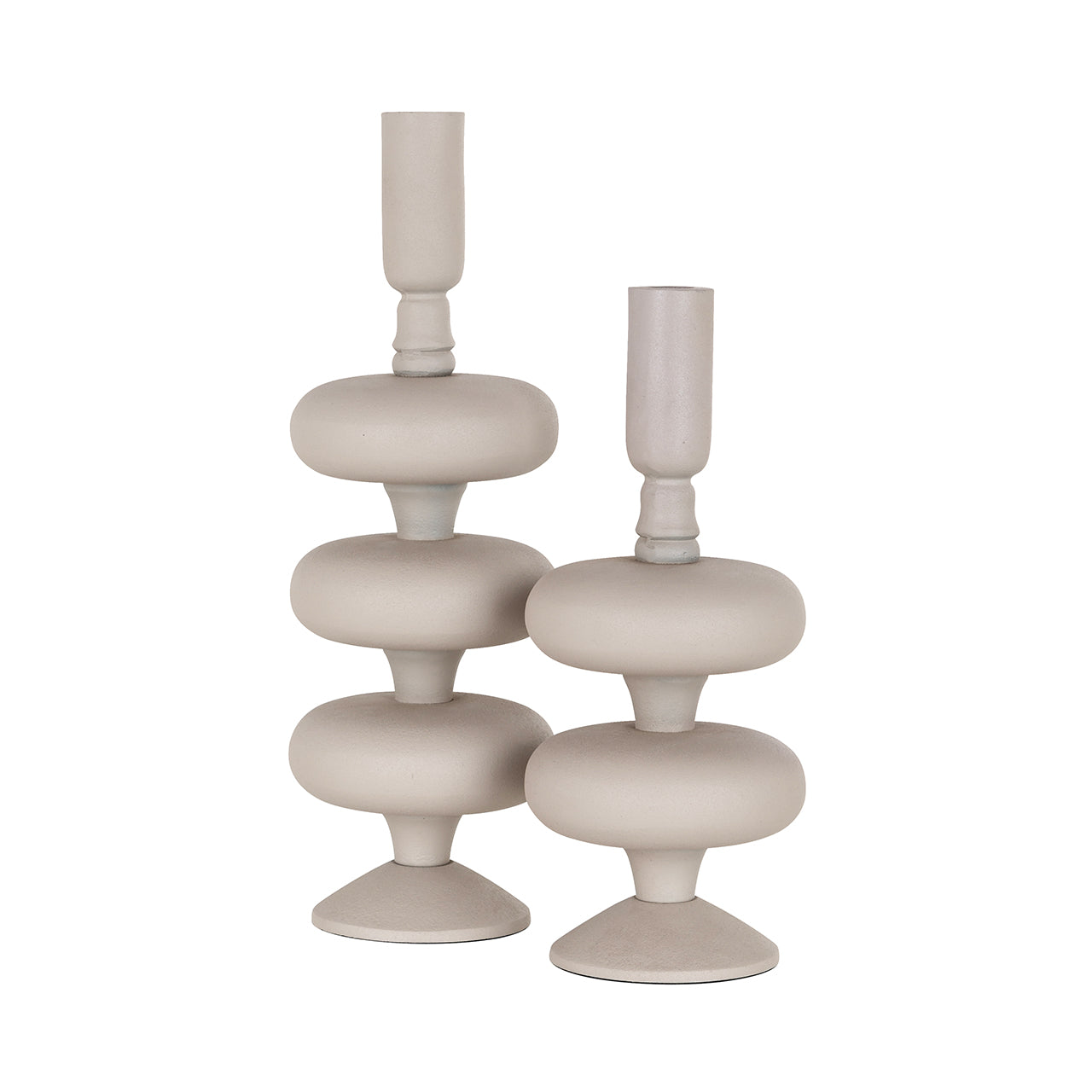 Candle holder Tilly big (Beige)- Richmond Interiors