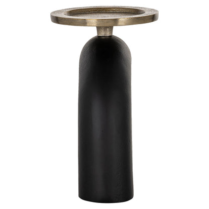 Candle holder Livi small (Black/gold)- Richmond Interiors