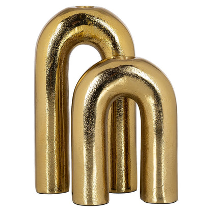 Candle holder Rowin small (Gold)- Richmond Interiors