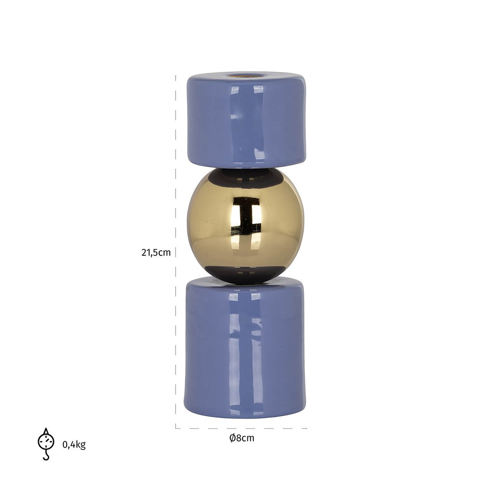 Candle holder Febe (Purple)