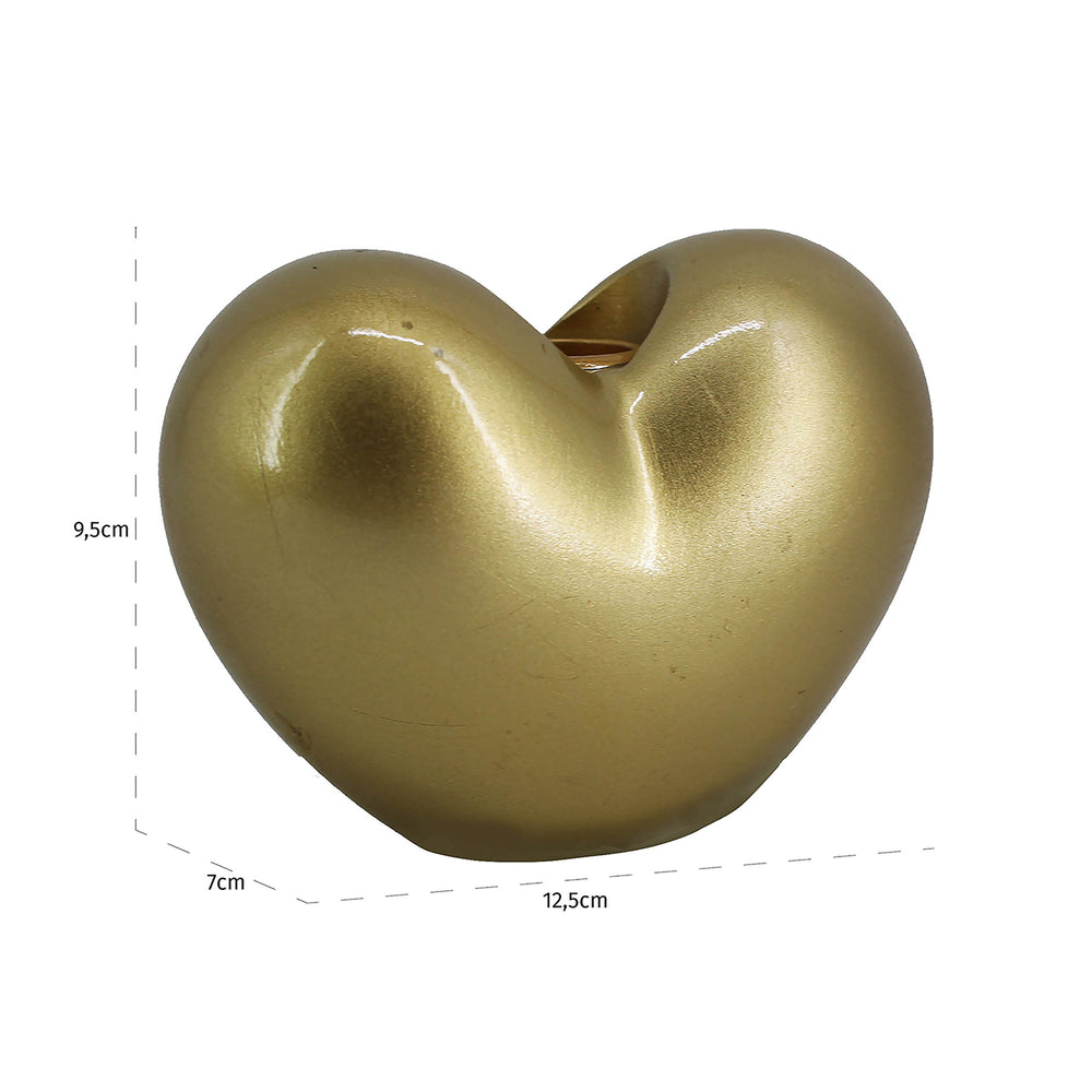 Candle holder Dilly small (Gold)