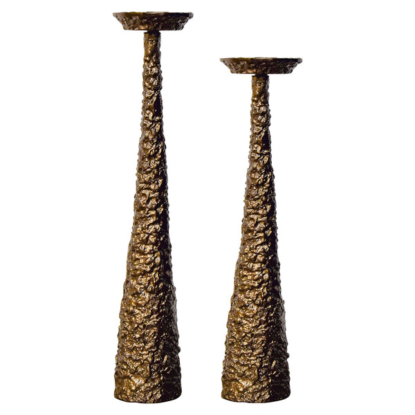 Candle Holder Moan Big (brushed Gold) – Richmond Interiors