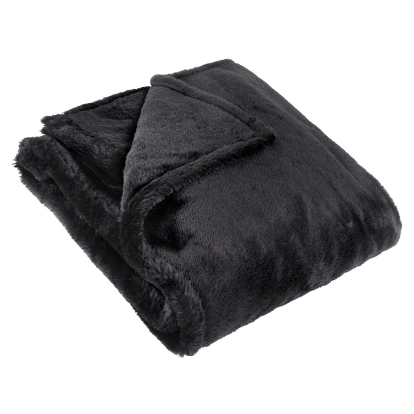 Kallu 130x180 Throw Black - view 4