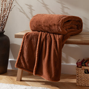 Kallu 130x180 Throw Rust - view 3