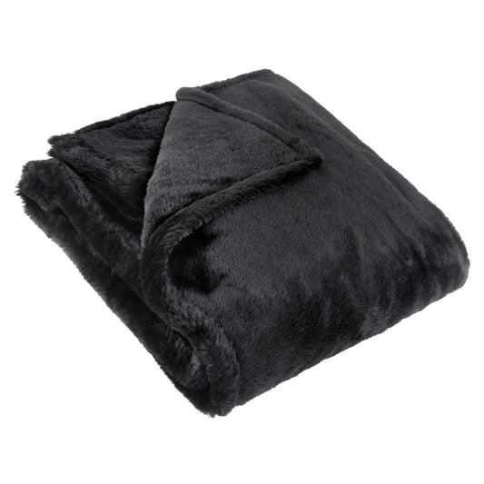 KALLU 150X200 THROW BLACK
