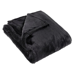 Kallu 130x180 Throw Black - Riva