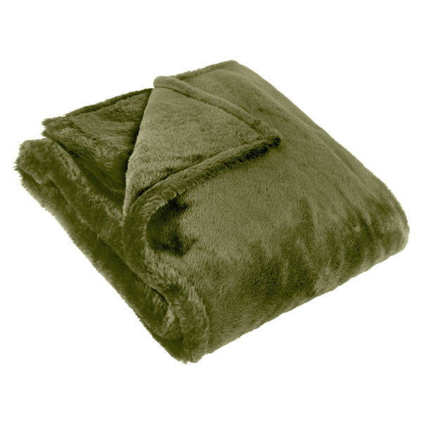Kallu 130x180 Throw Olive - Riva