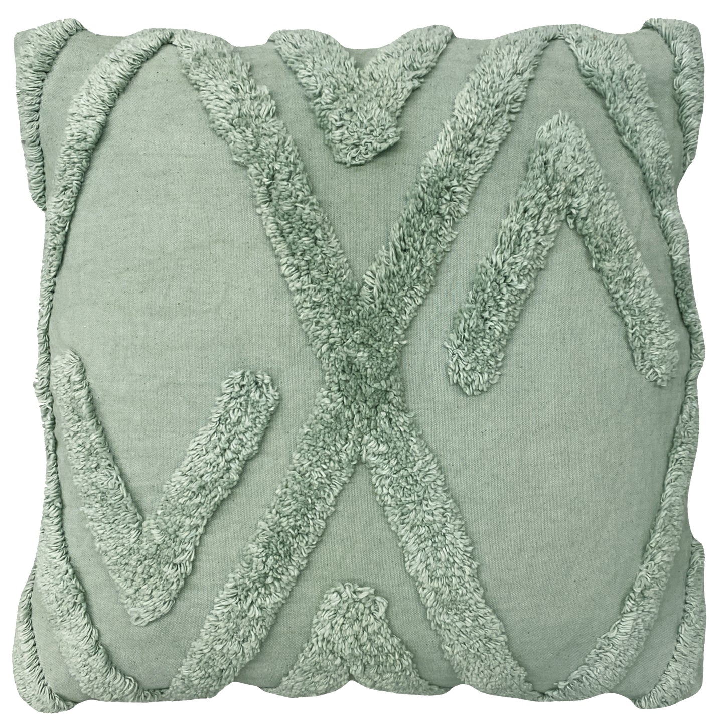 KAMJO 50X50 FEATHER FILLED CUSHION EUCALYPTUS