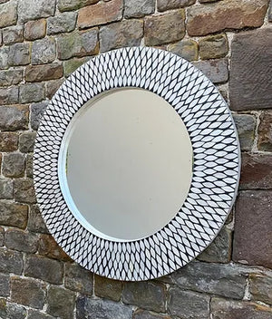 Shell Round Mirror