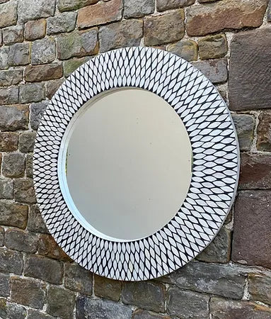 Shell Round Mirror