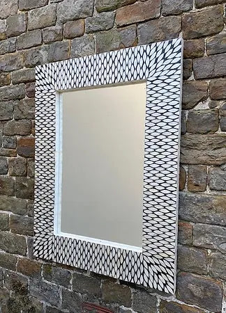 Shell rectangular mirror