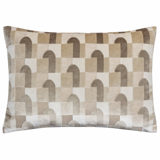 KEELA 35X50 FEATHER FILLED CUSHION NATURAL