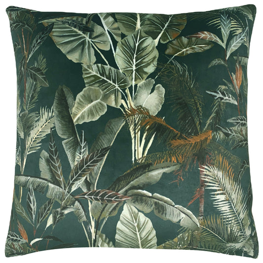 KIBALE LEAVES 43X43 FEATHER FILLED CUSHION