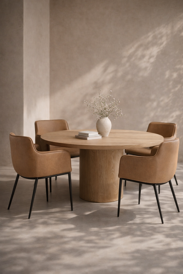 Kim Dining Chair - Cognac - Tommy Franks