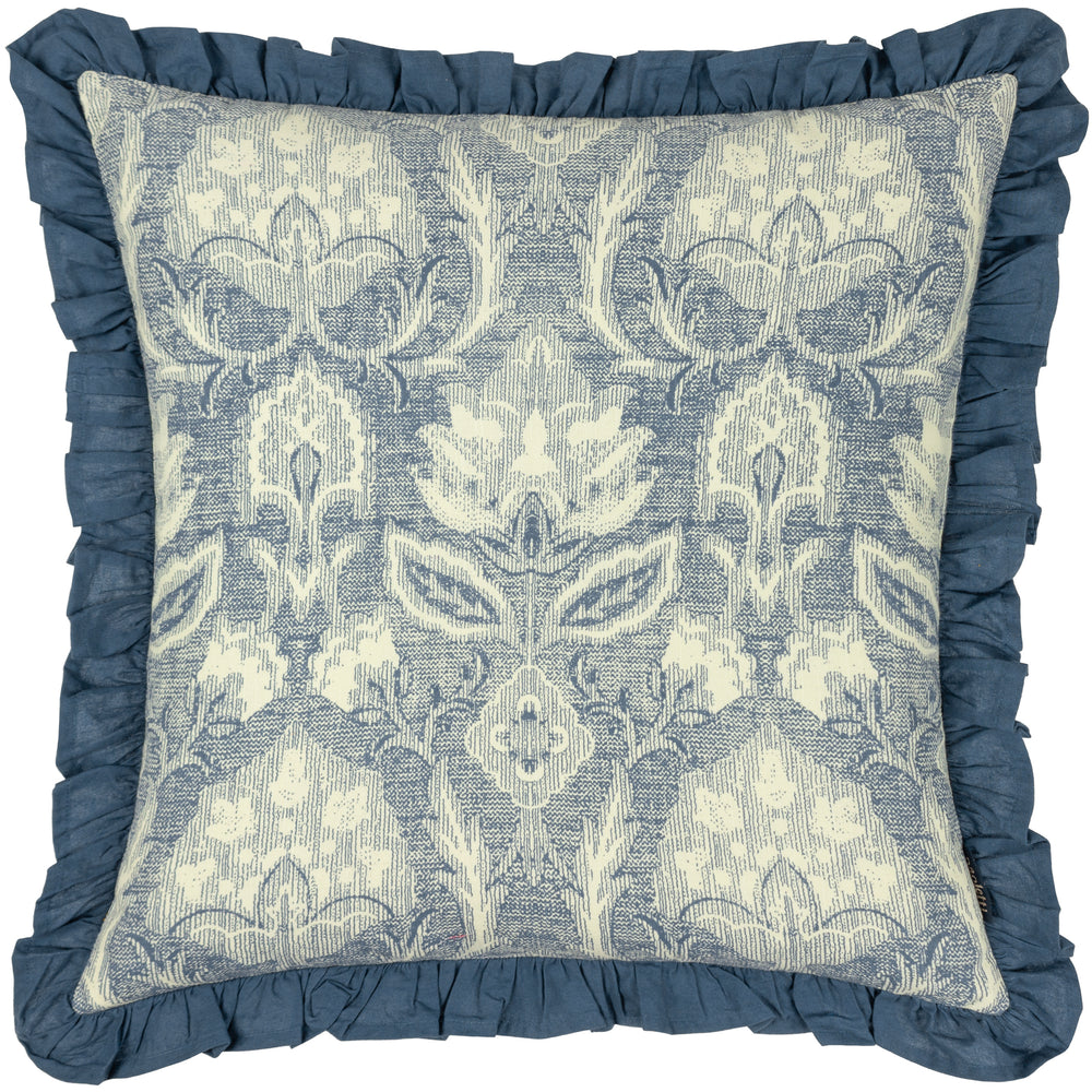 Kirkton 50x50 Feather Filled Cushion French Blue