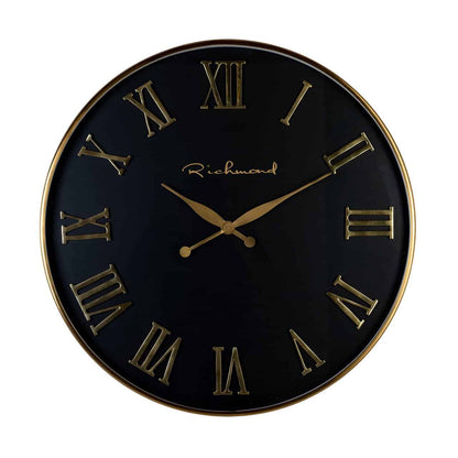 Clock Deonne round gold (Gold)- Richmond Interiors