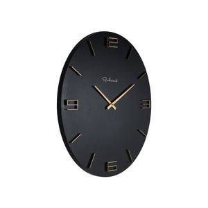 Clock Byram black & Gold