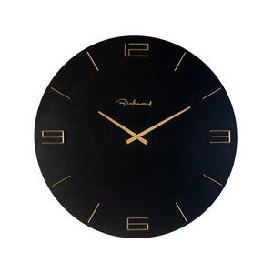 Clock Byram black & Gold