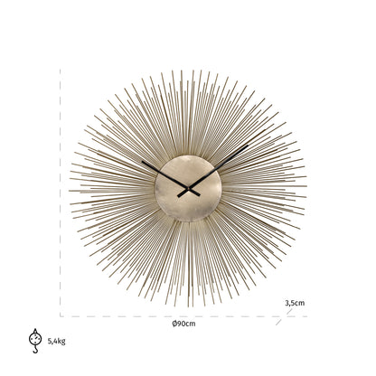 Clock Chasin (Gold)- Richmond Interiors