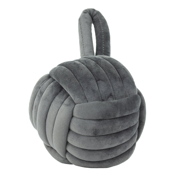 Knot Doorstop Charcoal - view 2