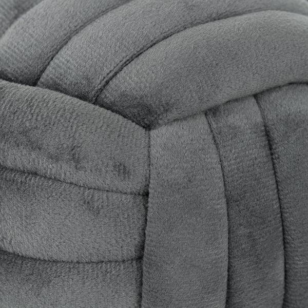 Knot Doorstop Charcoal - view 3